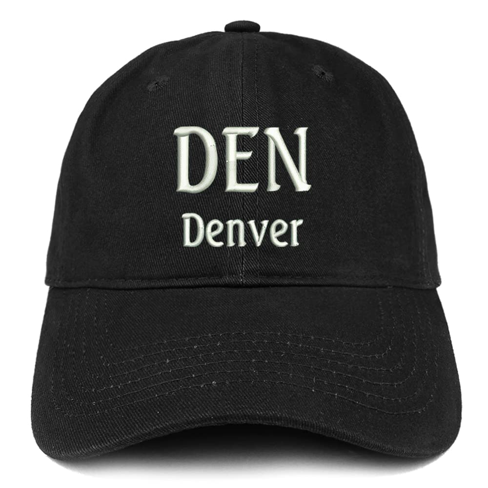Trendy Apparel Shop DEN Denver Low Profile Soft Cotton Baseball Cap