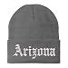 Trendy Apparel Shop Arizona State Old English Embroidered Long Cuff Beanie