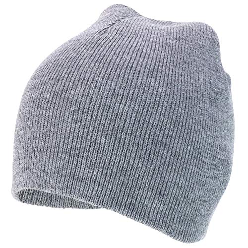 Trendy Apparel Shop Soft Acrylic Winter Knit Skull Cap Short Beanie