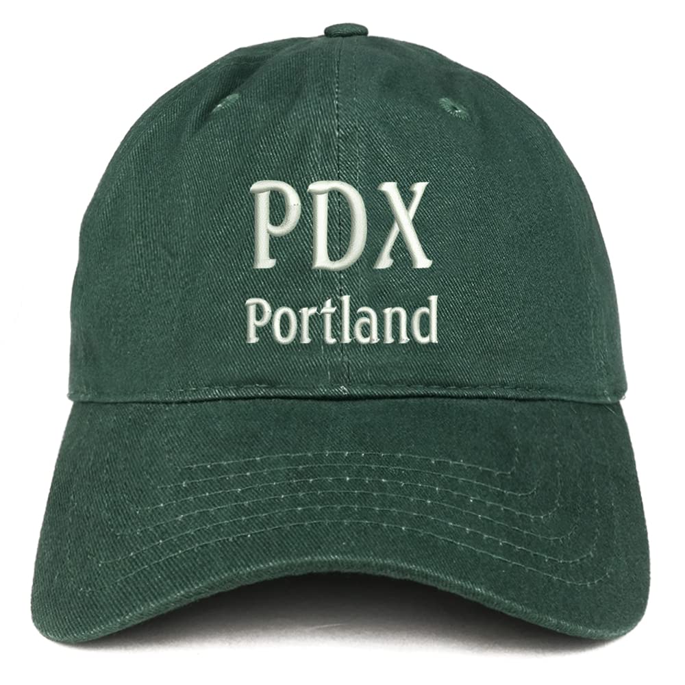 Trendy Apparel Shop PDX Portland Low Profile Soft Cotton Baseball Cap