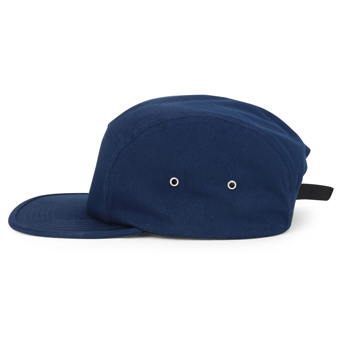 Trendy Apparel Shop XXL Oversized 5 Panel Cotton Bicycle Rider Cap - Navy - 2XL