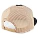 Trendy Apparel Shop Structured High Crown 5 Panel Round Flat Bill Trucker Cap