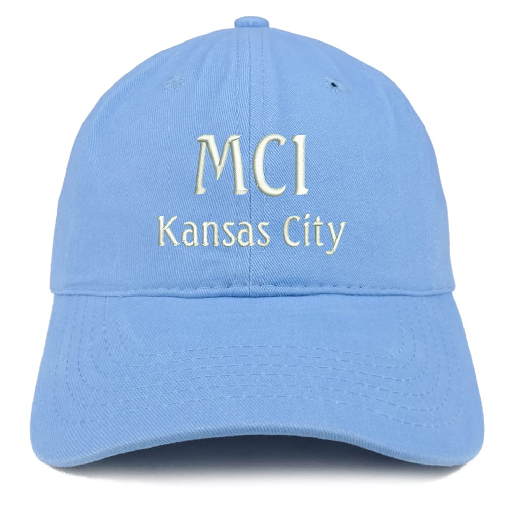 Trendy Apparel Shop MCL Kansas City Low Profile Soft Cotton Baseball Cap