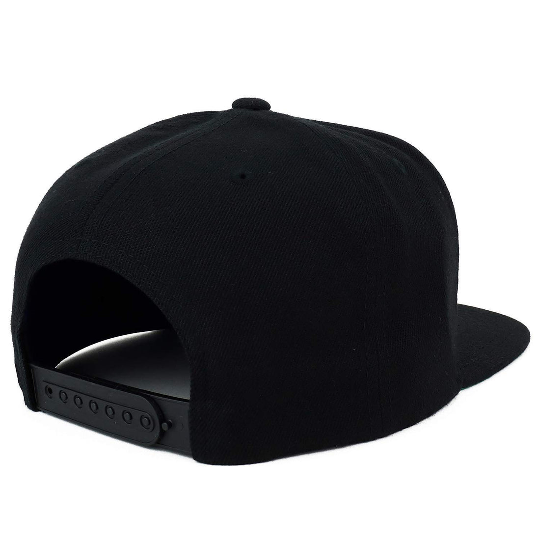 Trendy Apparel Shop Flexfit Oversize XXL Structured Blank Flatbill Snapback Cap