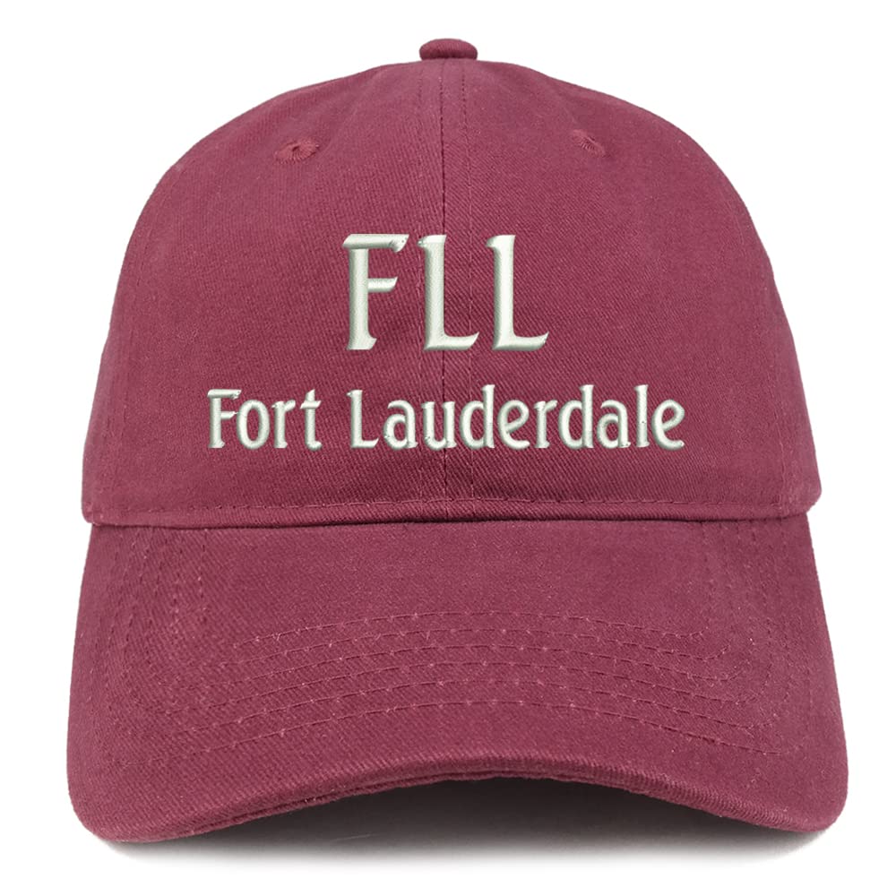 Trendy Apparel Shop FLL Fort Lauderdale Low Profile Soft Cotton Baseball Cap