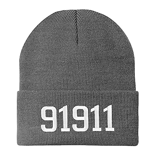 Trendy Apparel Shop 91911 Chula Vista CA Old English Embroidered Long Cuff Beanie