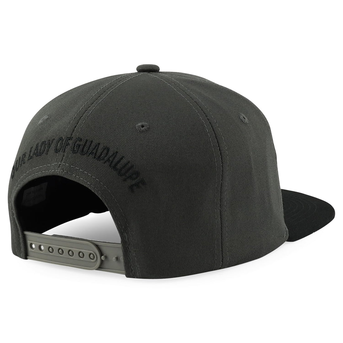 Trendy Apparel Shop Mexico Guadalupe Embroidered Flat Bill Snapback Cap
