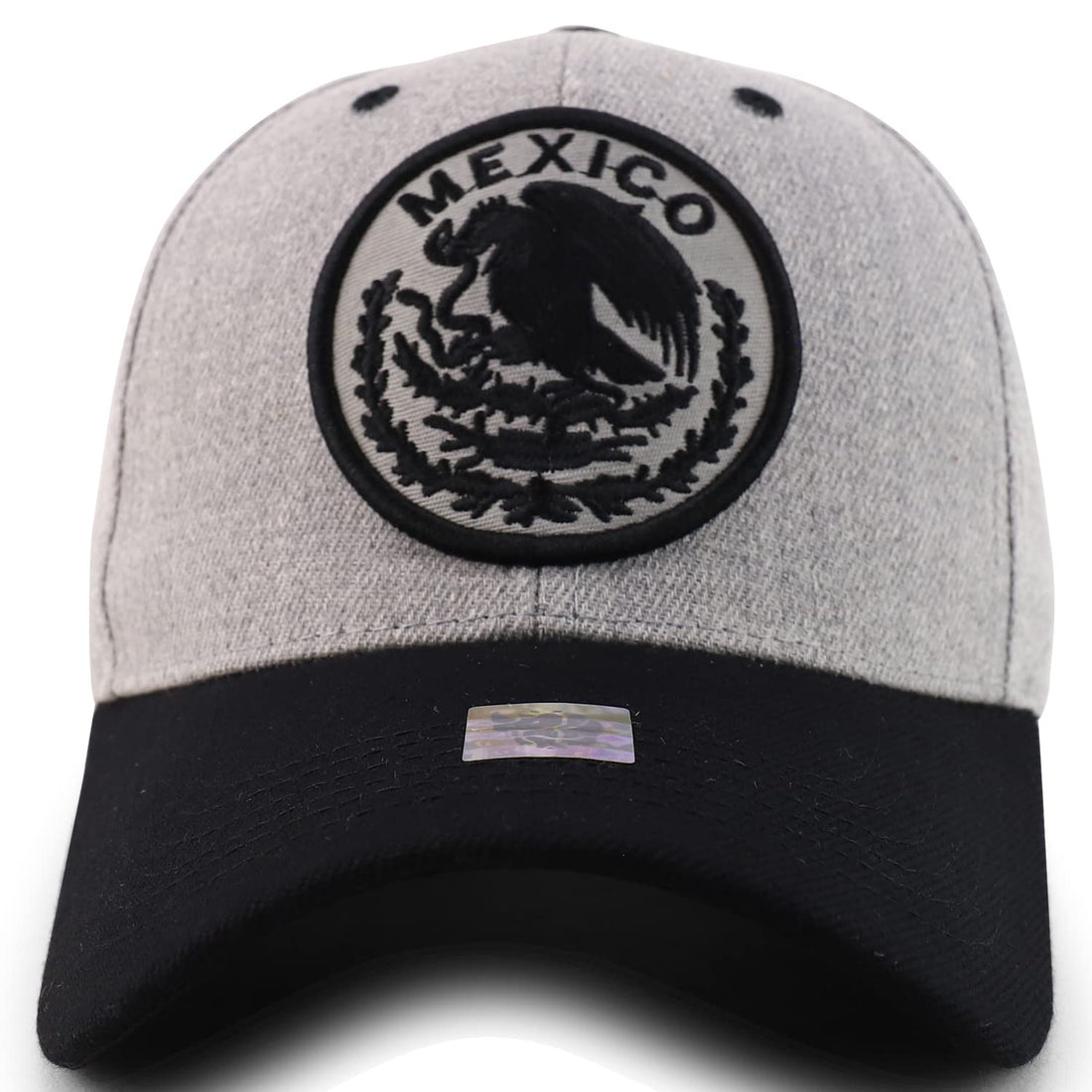 Trendy Apparel Shop Cities of Mexico Circular Logo Embroidered Structured Baseball Cap