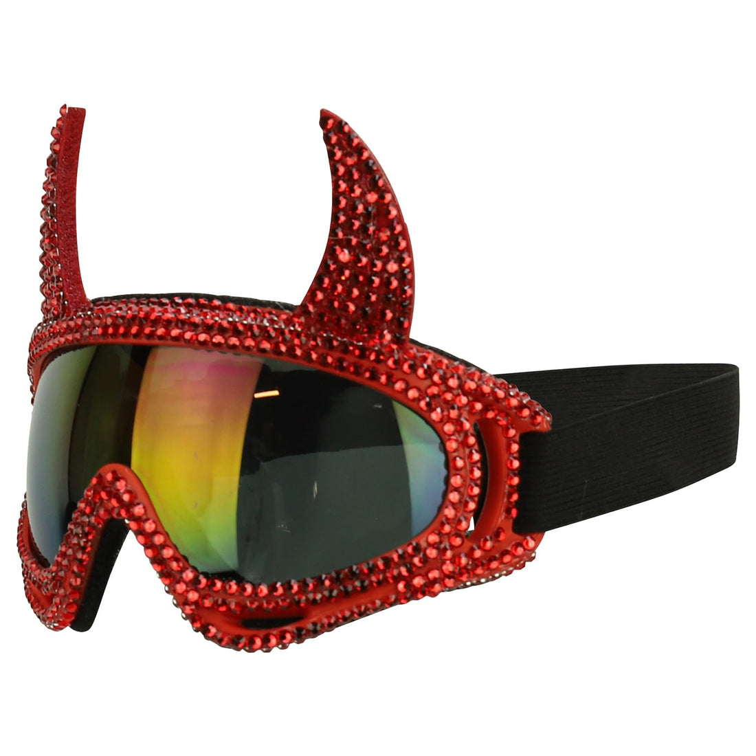 Trendy Apparel Shop Bling Rhinestone Festival Rave Goggles