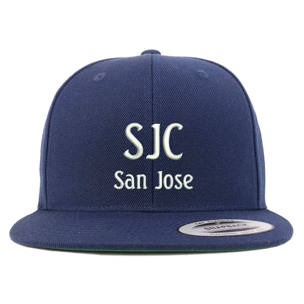 Trendy Apparel Shop SJC San Jose Embroidered Flatbill Snapback