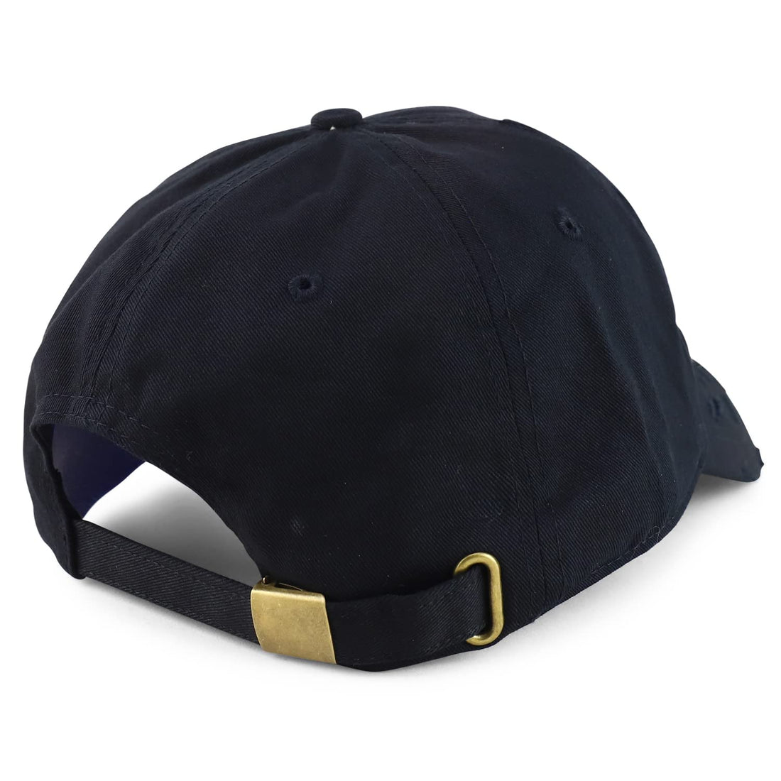 Trendy Apparel Shop Oversized XXL Frayed Unstructured Soft Crown Cotton Dad Hat