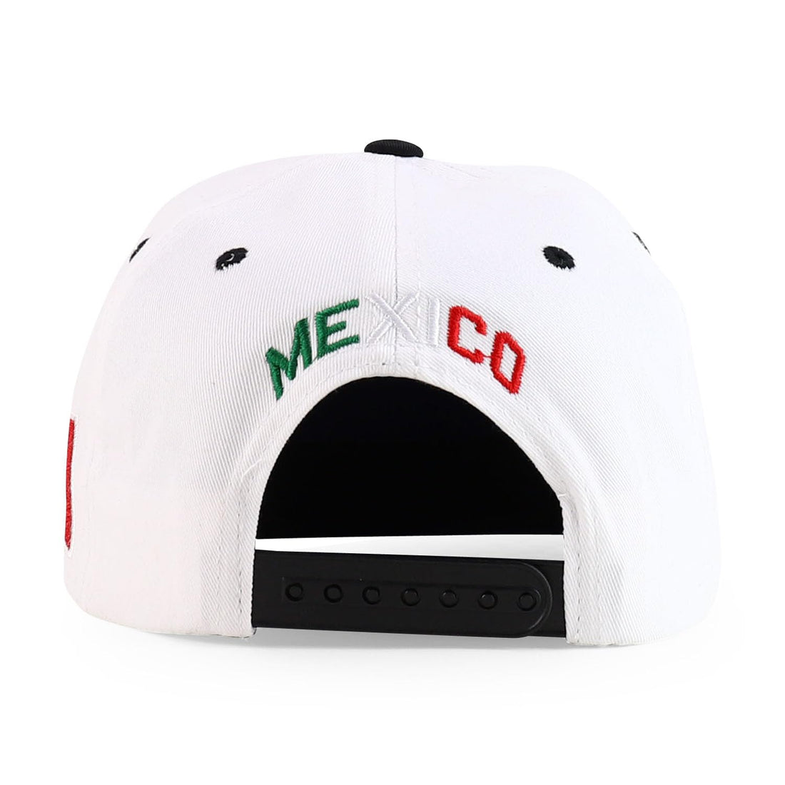 Hecho En Mexico Eagle 3D Embroidered Flat Bill Snapback Cap