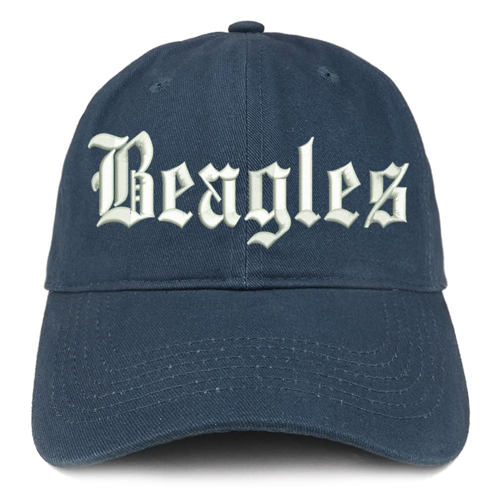 Trendy Apparel Shop Old English Beagles Low Profile Soft Cotton Baseball Cap