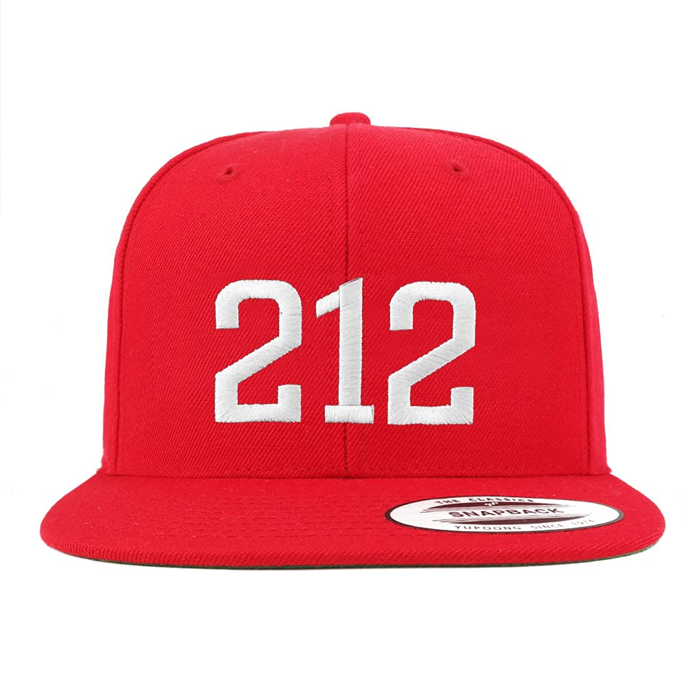 Trendy Apparel Shop New York City 212 Old English Embroidered Flatbill Snapback