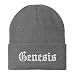 Trendy Apparel Shop Genesis Old English Embroidered Long Cuff Beanie