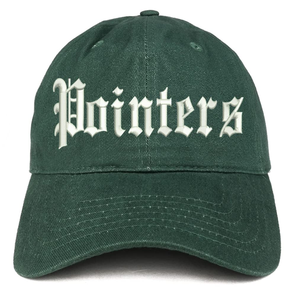 Trendy Apparel Shop Old English Pointers Low Profile Soft Cotton Baseball Cap