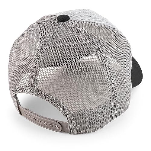 Trendy Apparel Shop Texas Star Square Patch Structured Mesh Snapback Baseball Cap
