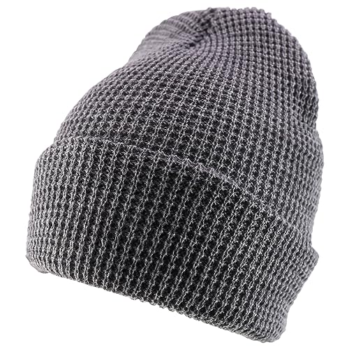 Trendy Apparel Shop Warm Waffle Knit Cuff Beanie
