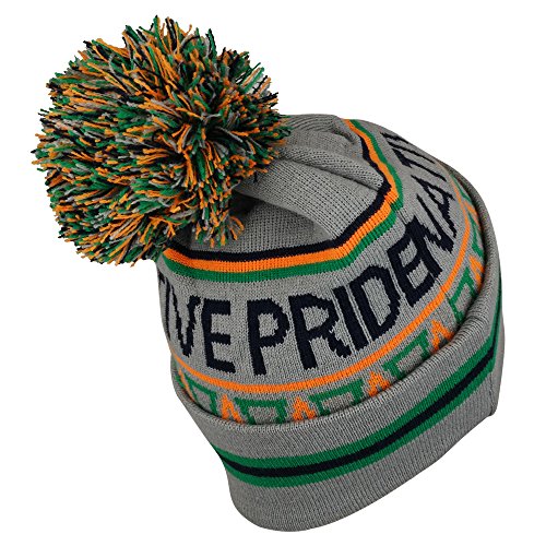 Trendy Apparel Shop Native Pride Print Dream Catcher Embroidered Pom Pom Long Beanie