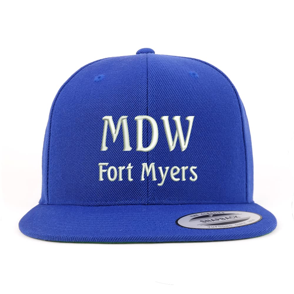 Trendy Apparel Shop MDW Fort Myers Embroidered Flatbill Snapback