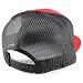 Trendy Apparel Shop Structured High Profile 7 Panel Flat Bill Mesh Back Snapback Cap