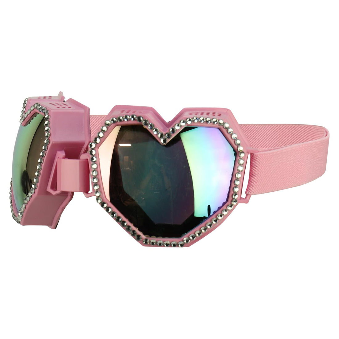 Trendy Apparel Shop Bling Rhinestone Festival Rave Goggles