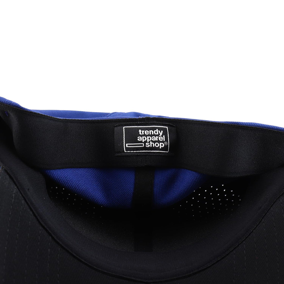 Trendy Apparel Shop Oversize XXL Breathable 2-Tone Structured Air Thru Fitted Ball Cap
