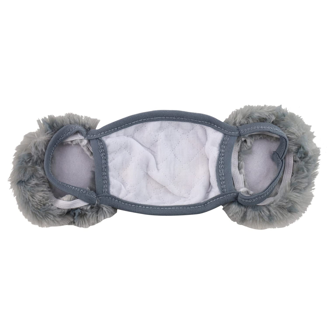 Trendy Apparel Shop Kids Winter Animal Face Breathable Bear Mask & Earmuffs