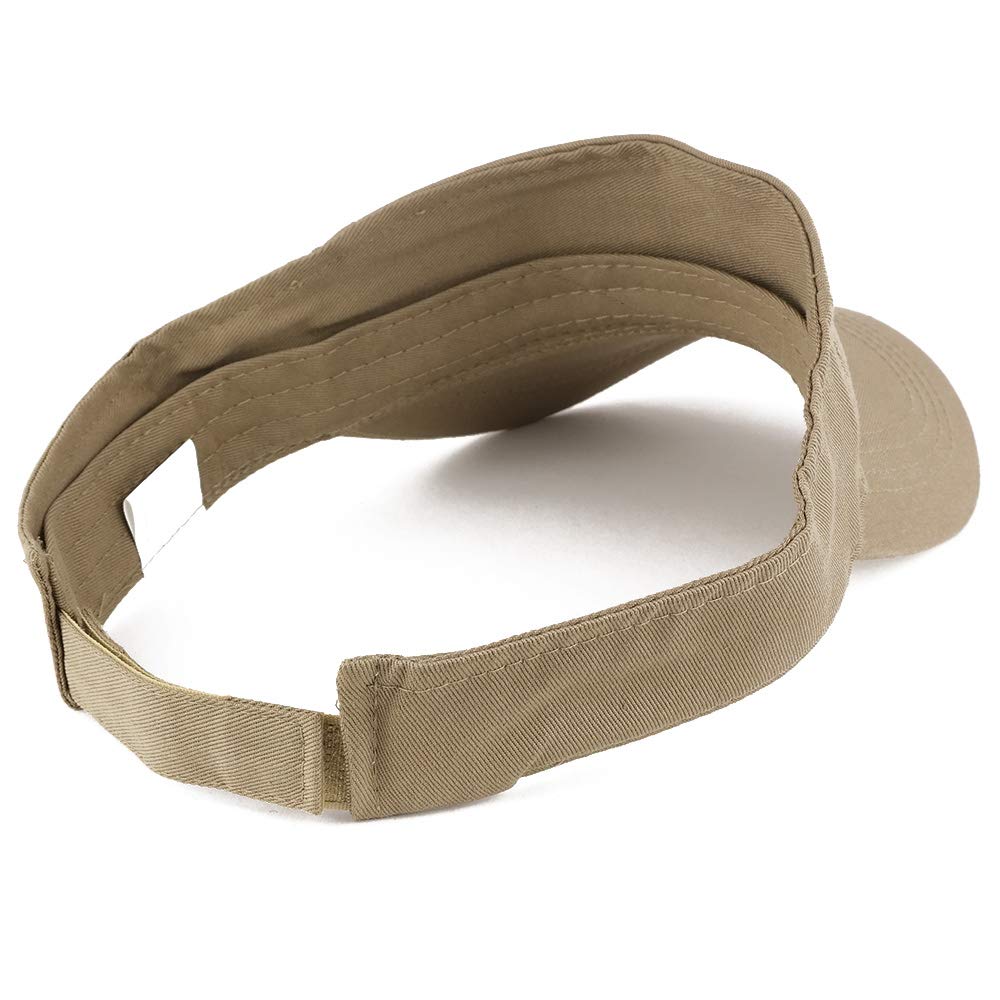 Trendy Apparel Shop Donut Patch Cotton Summer Visor Cap