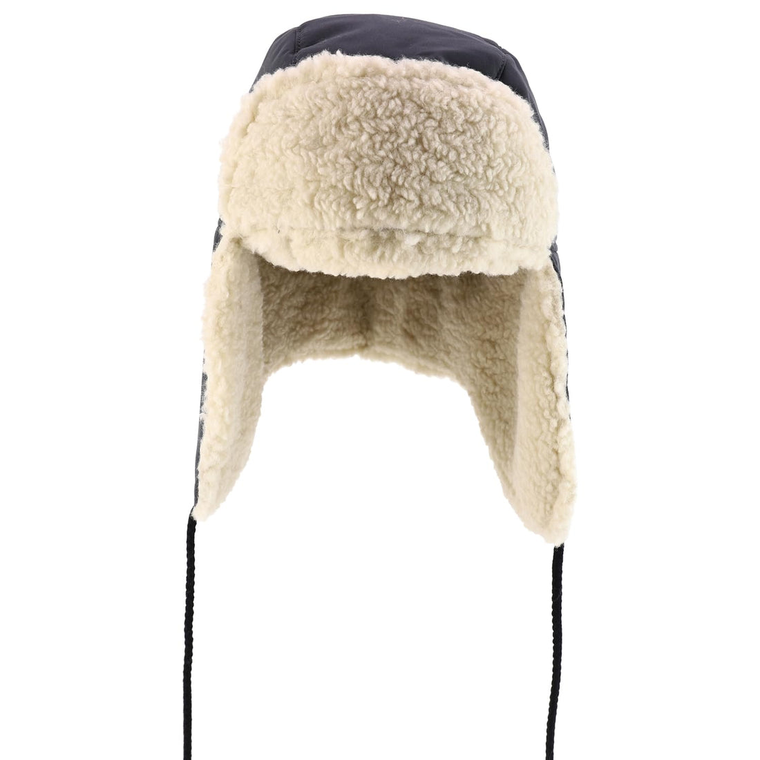 Trendy Apprel Shop Warm Winter Fur Ear Flaps Sherpa Lined Trooper Hat