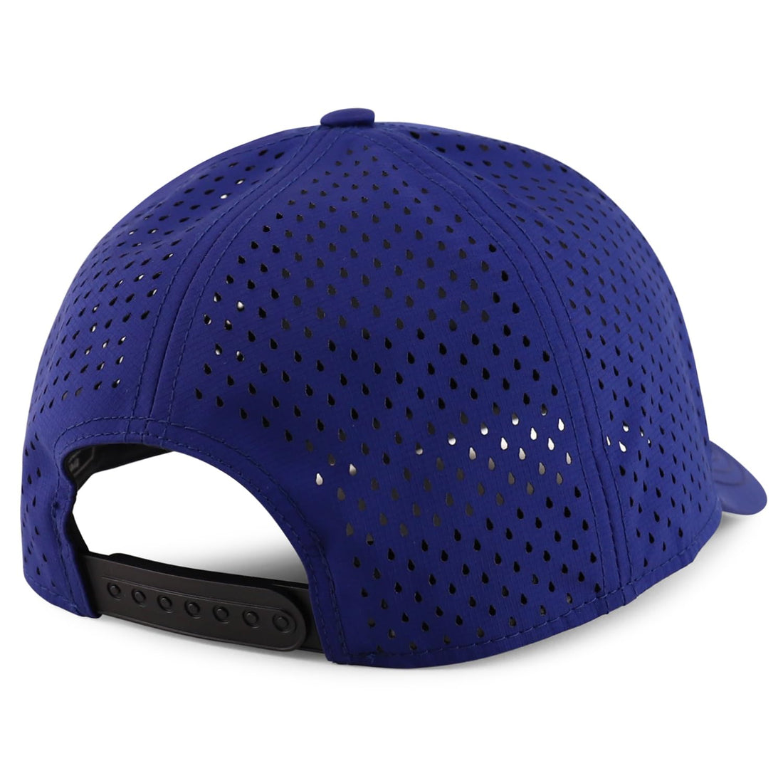 Trendy Apparel Shop Oversize XXL Laser Cut Holes Back Performance Snapback Ball Cap