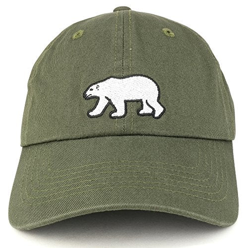 Trendy Apparel Shop California Bear Embroidered Unstructured Cotton Dad Cap