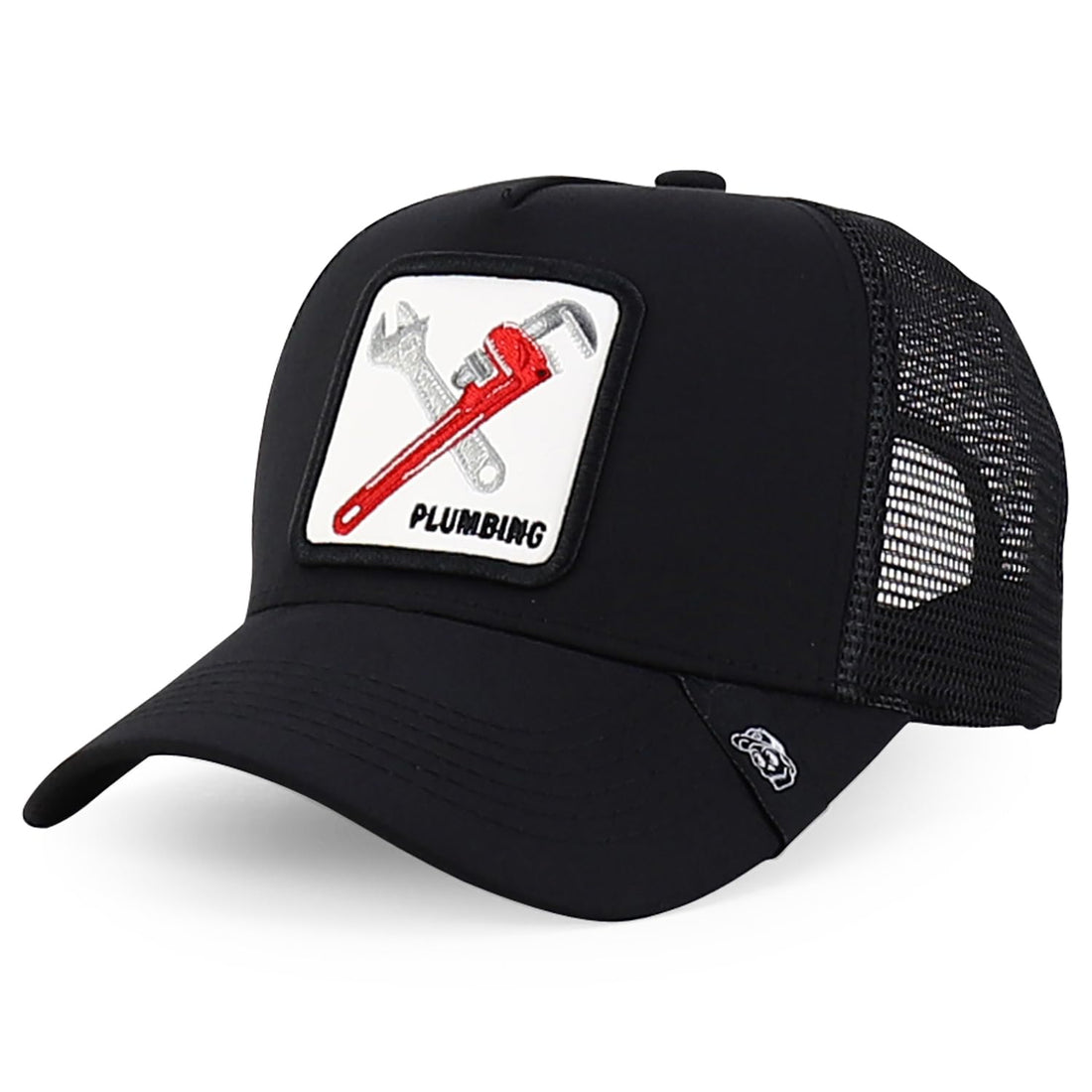 Trendy Apparel Shop 5 Panel Structured Tool Theamed Design Trucker Cap