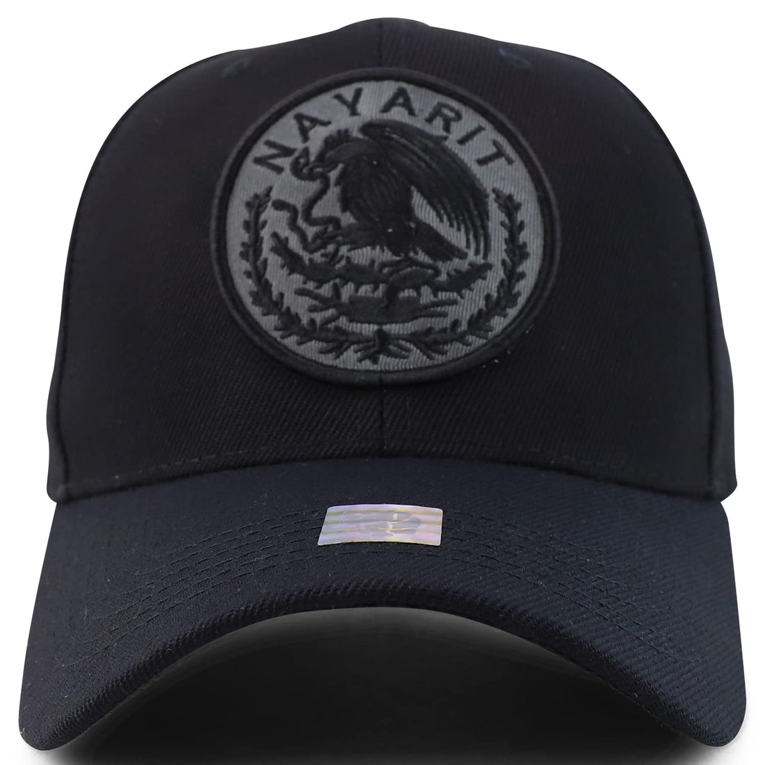 Trendy Apparel Shop Cities of Mexico Circular Logo Embroidered Structured Baseball Cap