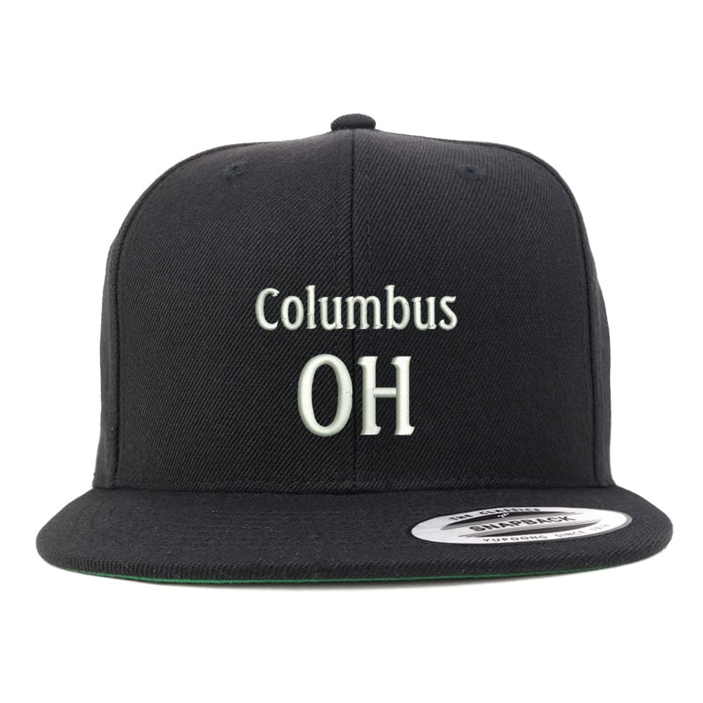 Trendy Apparel Shop Columbus OH Embroidered Flatbill Snapback