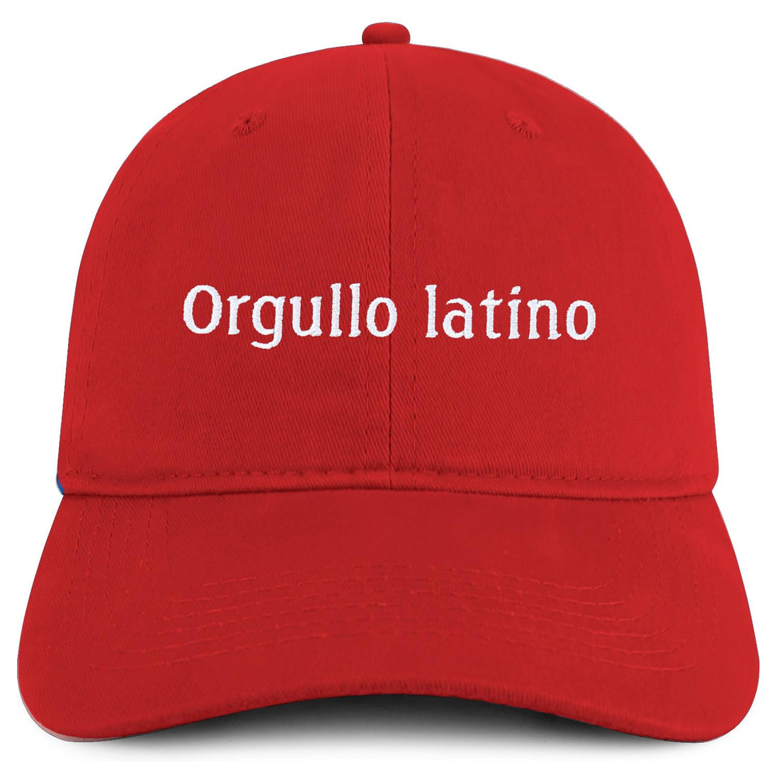 Trendy Apparel Shop Orgullo Latino Embroidered Cotton Low Profile Dad Hat