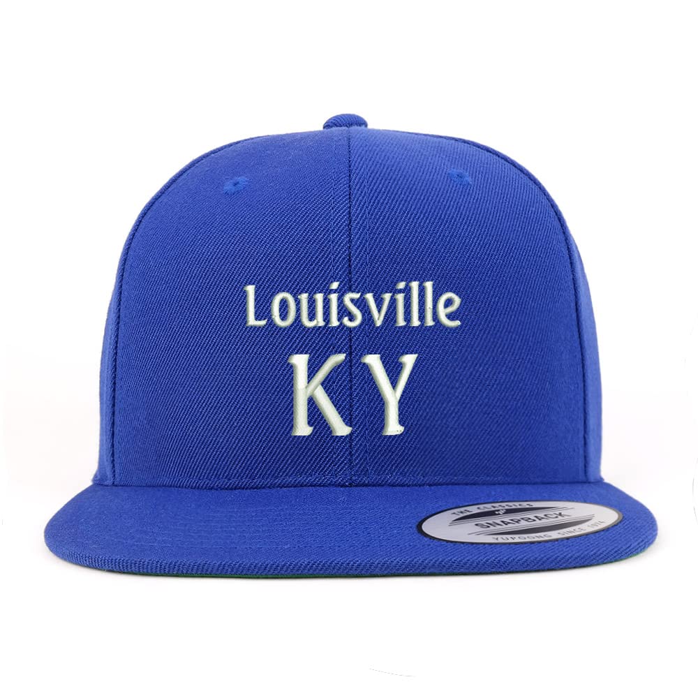 Trendy Apparel Shop Louisville KY Embroidered Flatbill Snapback