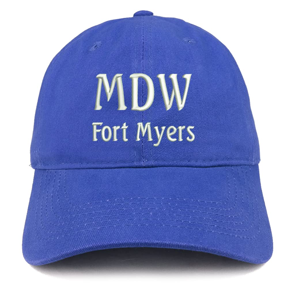 Trendy Apparel Shop MDW Fort Myers Low Profile Soft Cotton Baseball Cap