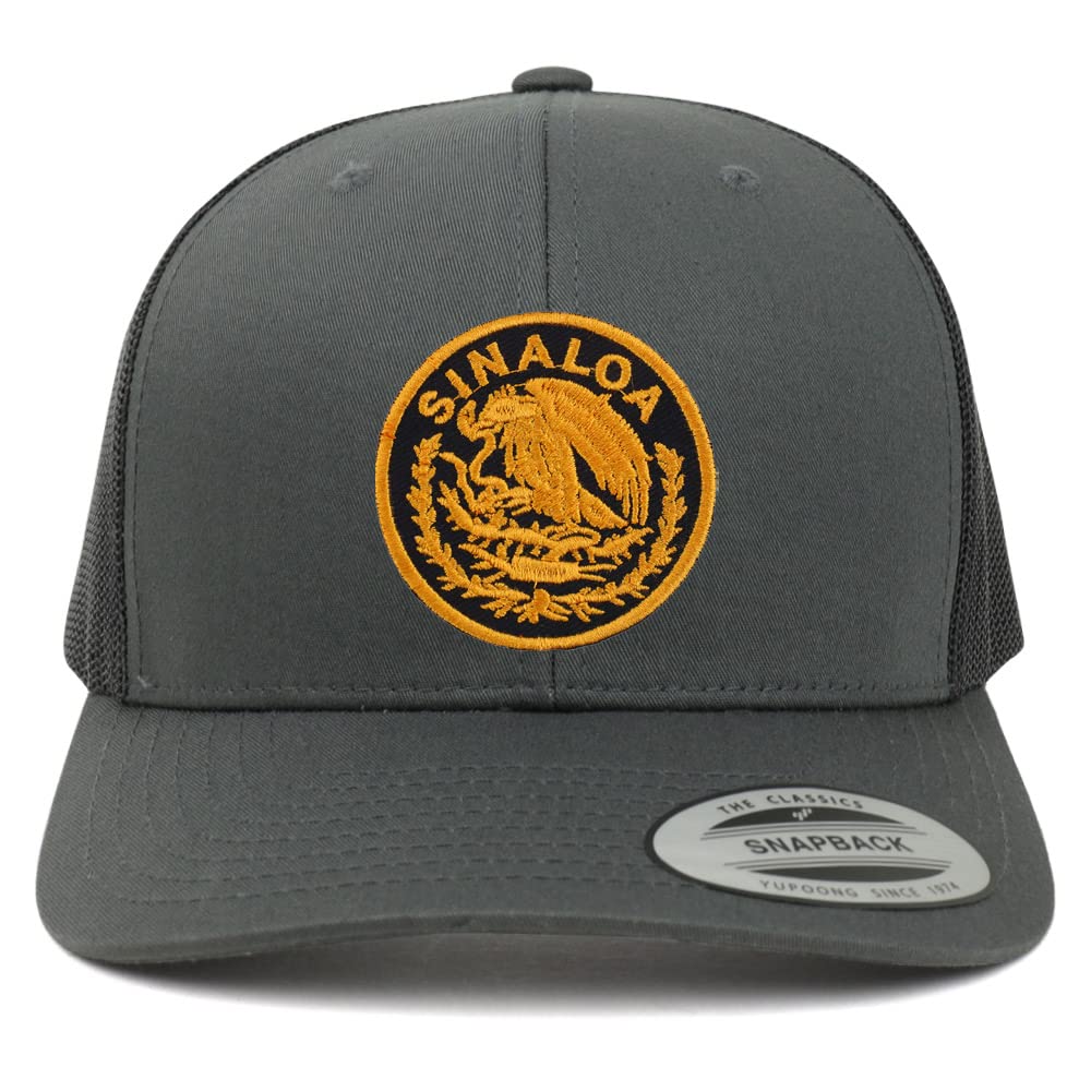 Trendy Apparel Shop Sinaloa Mexico Patch 6 Panel Trucker Mesh Cap