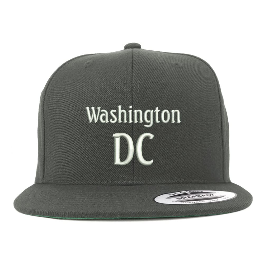 Trendy Apparel Shop Washington DC Embroidered Flatbill Snapback