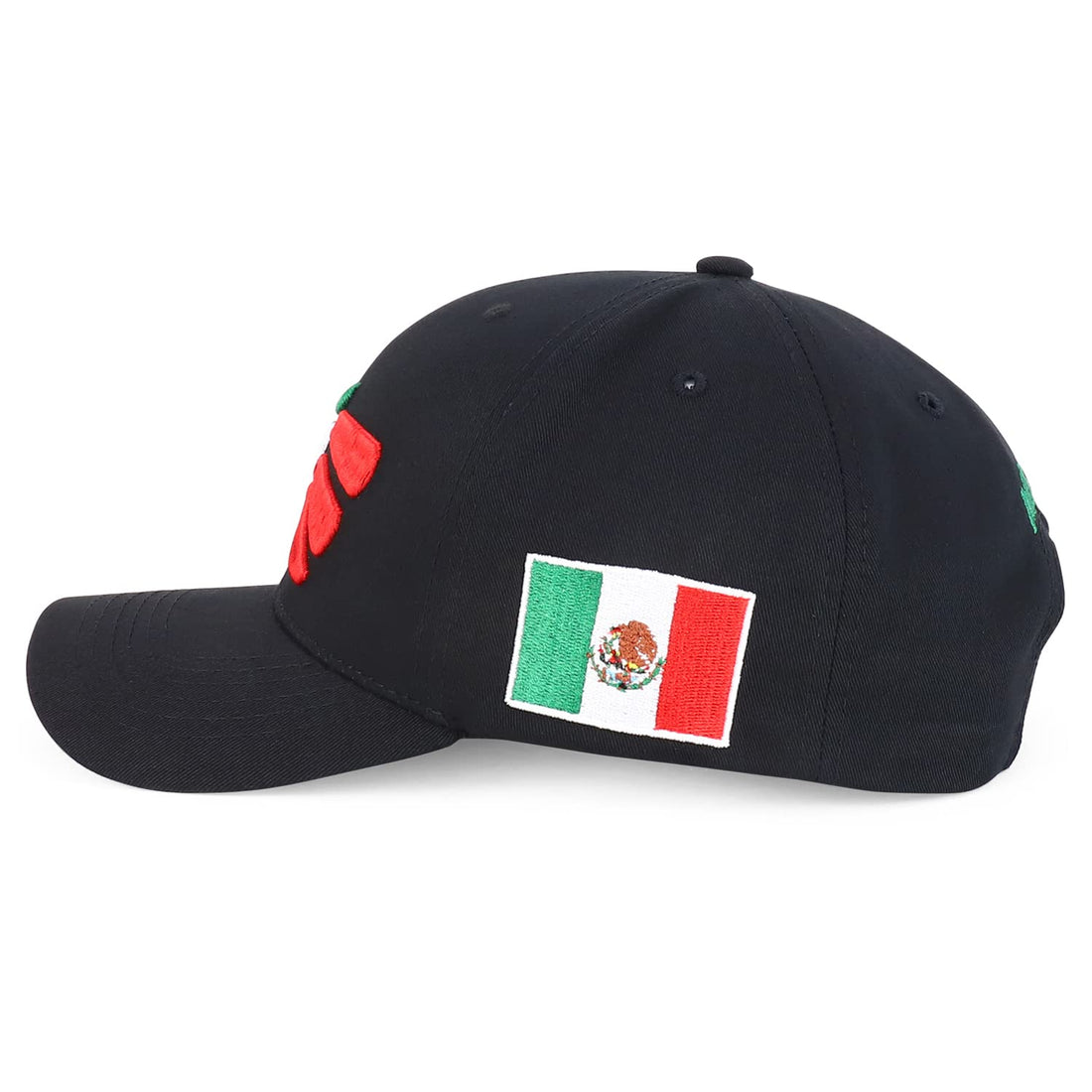 Trendy Apparel Shop XXL Hecho En Mexico Eagle 3D Embroidered Structured Baseball Cap