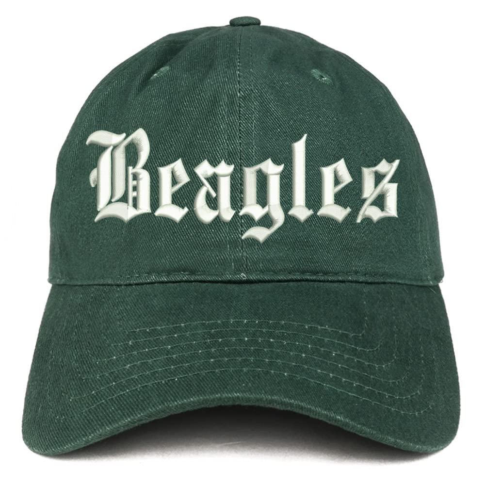 Trendy Apparel Shop Old English Beagles Low Profile Soft Cotton Baseball Cap