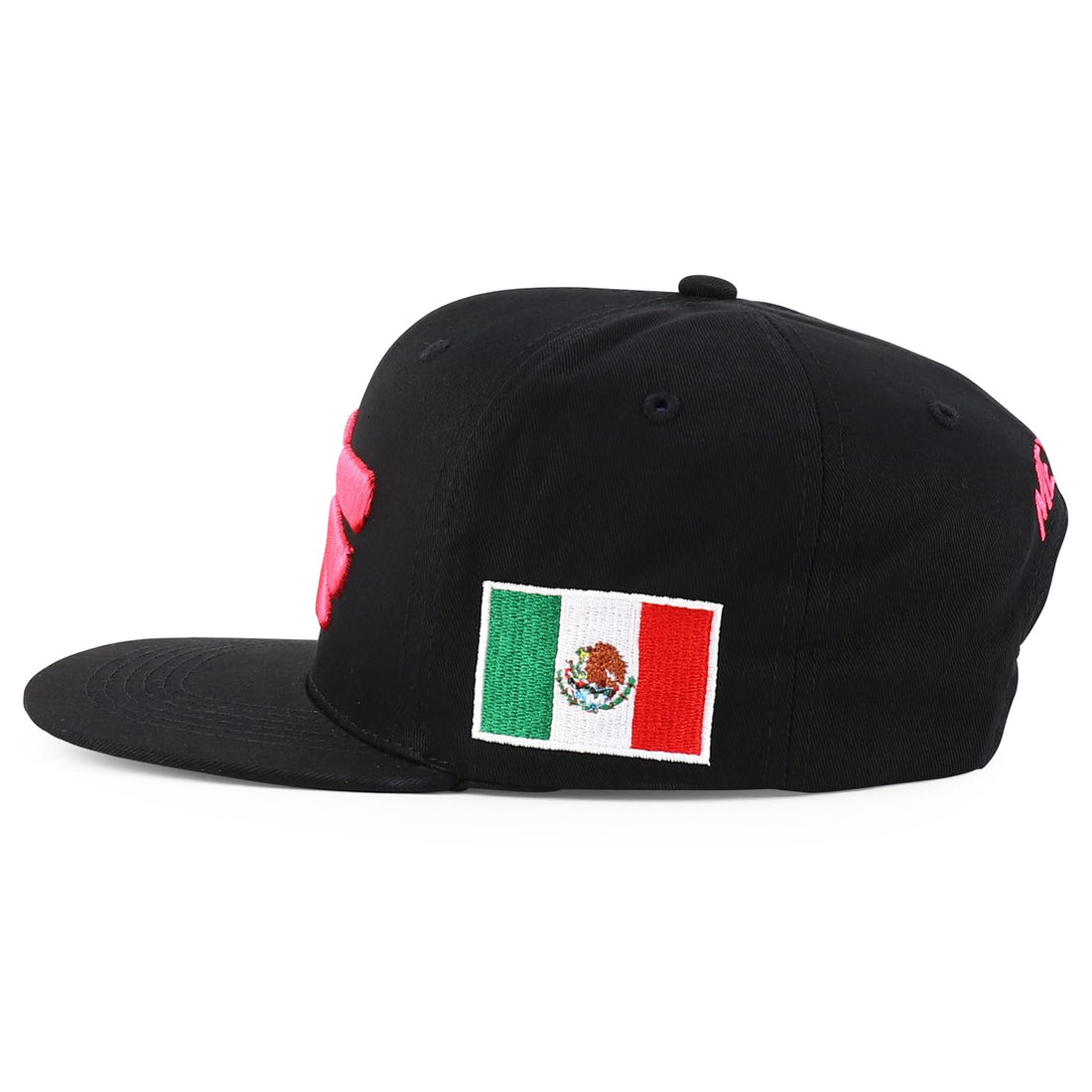 Hecho En Mexico Eagle 3D Embroidered Flat Bill Snapback Cap