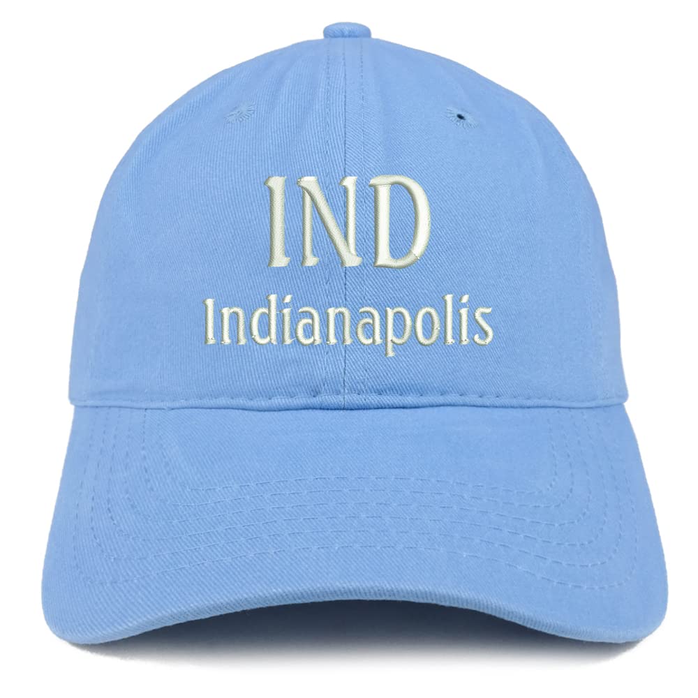 Trendy Apparel Shop IND Indianapolis Low Profile Soft Cotton Baseball Cap