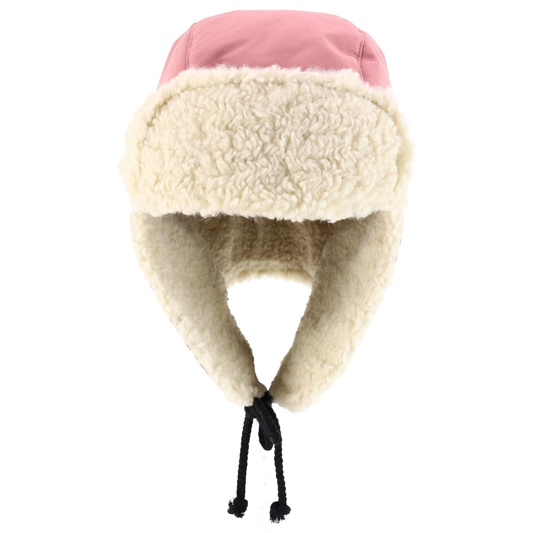 Trendy Apprel Shop Warm Winter Fur Ear Flaps Sherpa Lined Trooper Hat