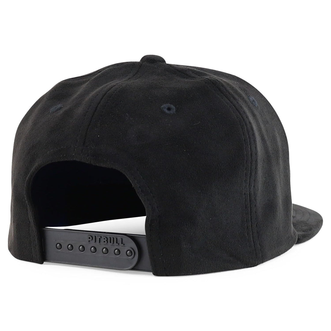 Trendy Apparel Shop Plain Suede Flat Bill Snapback Cap