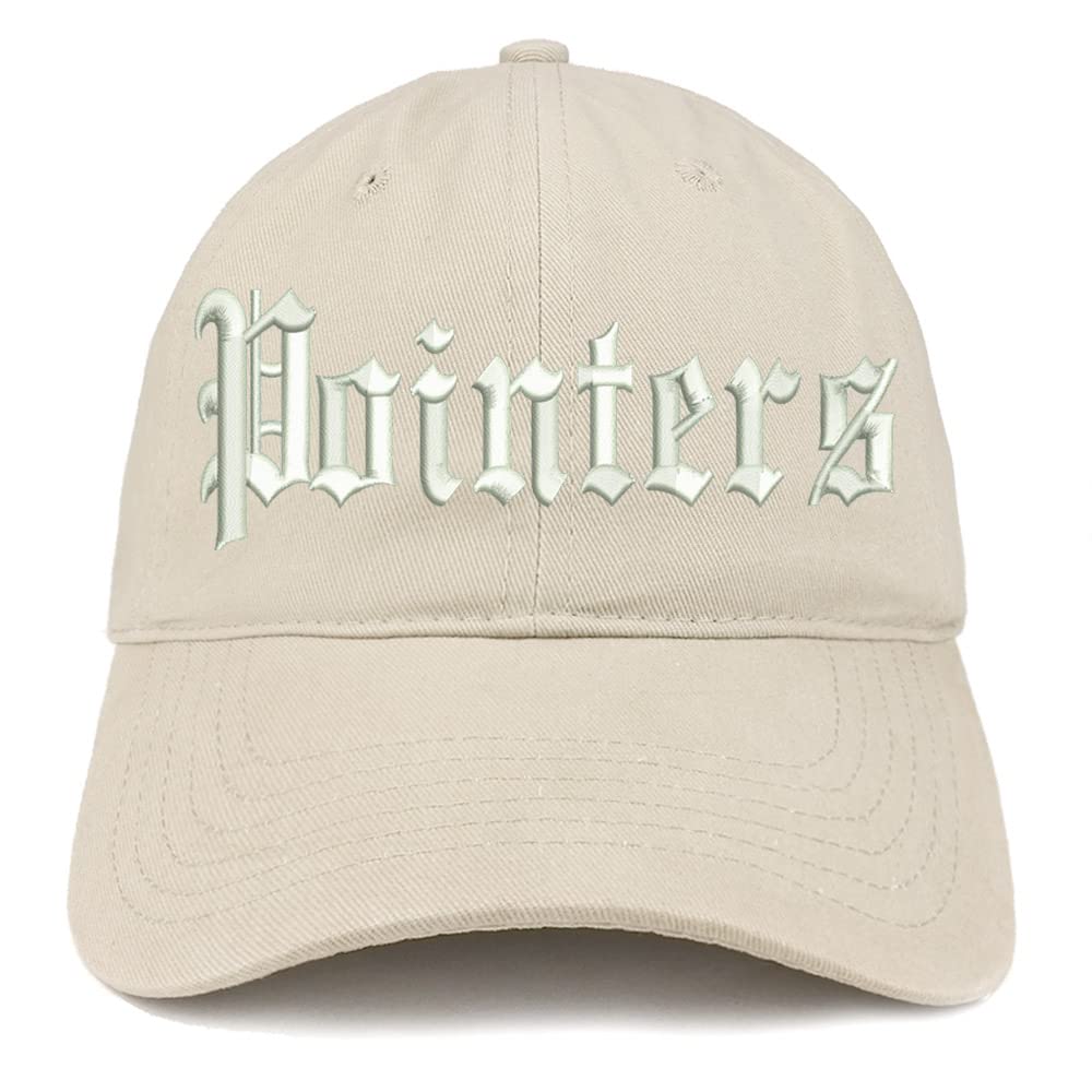 Trendy Apparel Shop Old English Pointers Low Profile Soft Cotton Baseball Cap