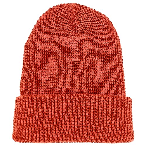Trendy Apparel Shop Warm Waffle Knit Cuff Beanie