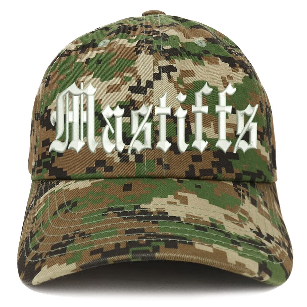 Trendy Apparel Shop Old English Mastiffs Low Profile Soft Cotton Baseball Cap