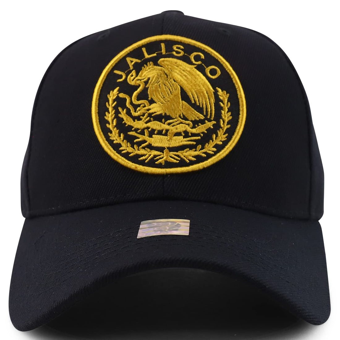 Trendy Apparel Shop Cities of Mexico Circular Logo Embroidered Structured Baseball Cap